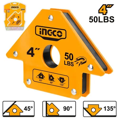 ESCUADRA MAGNETICA PARA SOLDAR 50LB INGCO