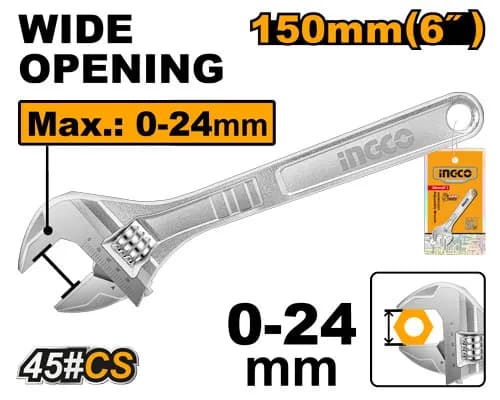 LLAVE PICO DE LORO PROFESIONAL 6" INGCO