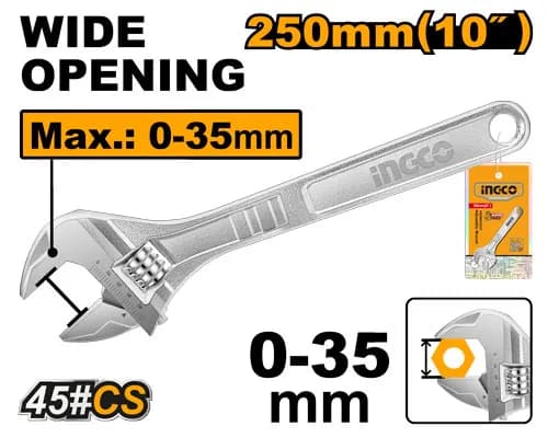 LLAVE PICO DE LORO PROFESIONAL 10" INGCO