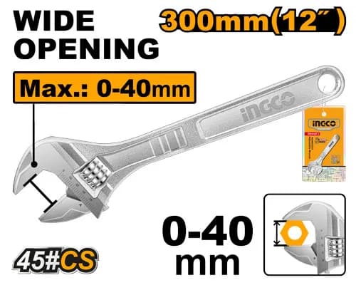 LLAVE PICO DE LORO PROFESIONAL 12" INGCO