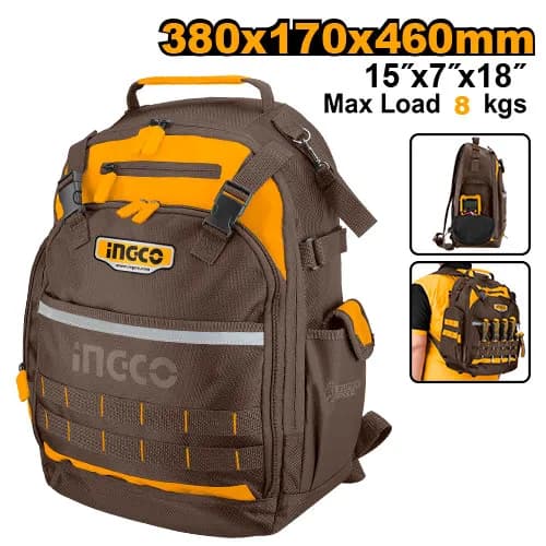 MOCHILA DE HERRAMIENTAS INGCO.