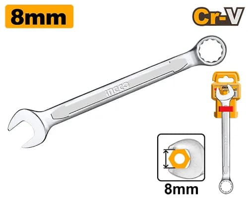 LLAVE BOCA-CORONA 8MM INGCO