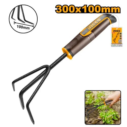 RASTRILLO DE JARDIN 300MM INGCO