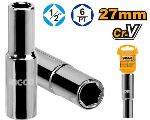 DADO LARGO 6PT 27MM 1/2"