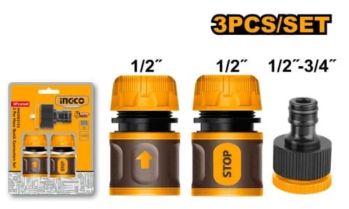 CONECTORES RAPIDOS 3PCS INGCO