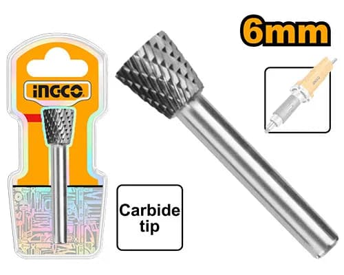 FRESA ROTATIVA FORMA DE CONO INVERTIDO 6MM INGCO
