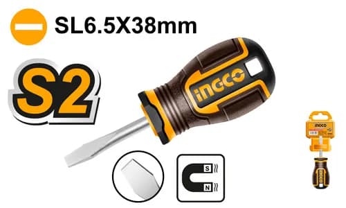 DESTORNILLADOR PLANO 6MM INDUSTRIAL INGCO