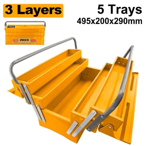 CAJA DE HERRAMIENTAS 495X200X290MM INGCO