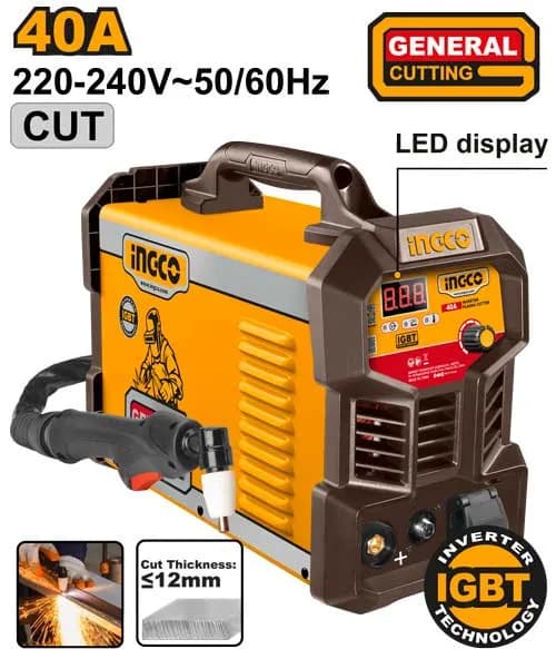 CORTADORA DE PLASMA 40AMP 220V-240V INGCO