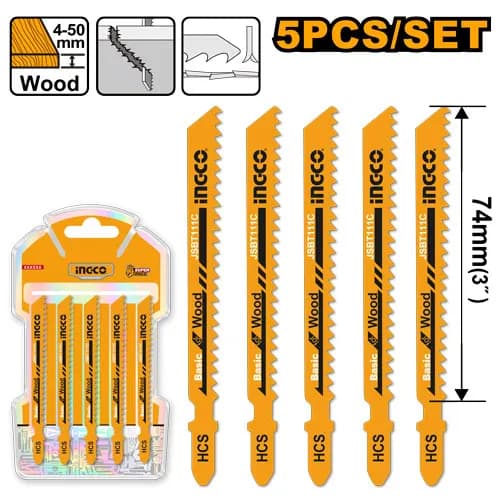 SET SIERRAS PARA MADERA 74MM 8TPI INGCO