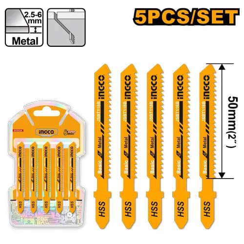 SET SIERRAS PARA METAL 50MM 12TPI INGCO
