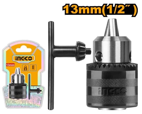 MANDRIL Y LLAVE DE TALADRO 1/2" 13MM INGCO