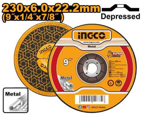 DISCO PULIR 230MM 9"X1/4X7/8 INGCO