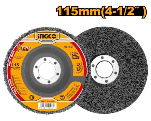 DISCO POLIVINILICO 115X22,22MM (4-1/2X7/8) INGCO