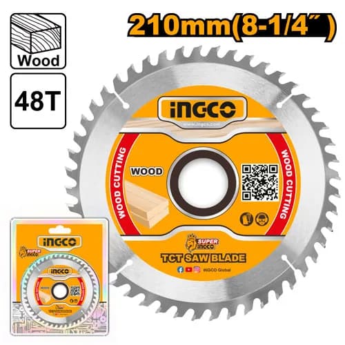 DISCO SIERRA TCT 48T 8-1/4" INGCO.