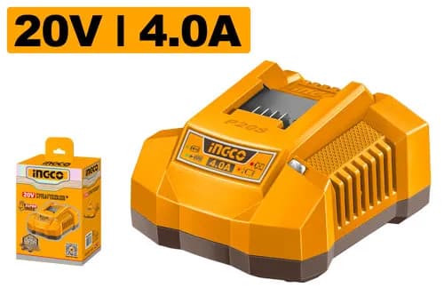 CARGADOR DE BATERIA 20V 4AM. INGCO