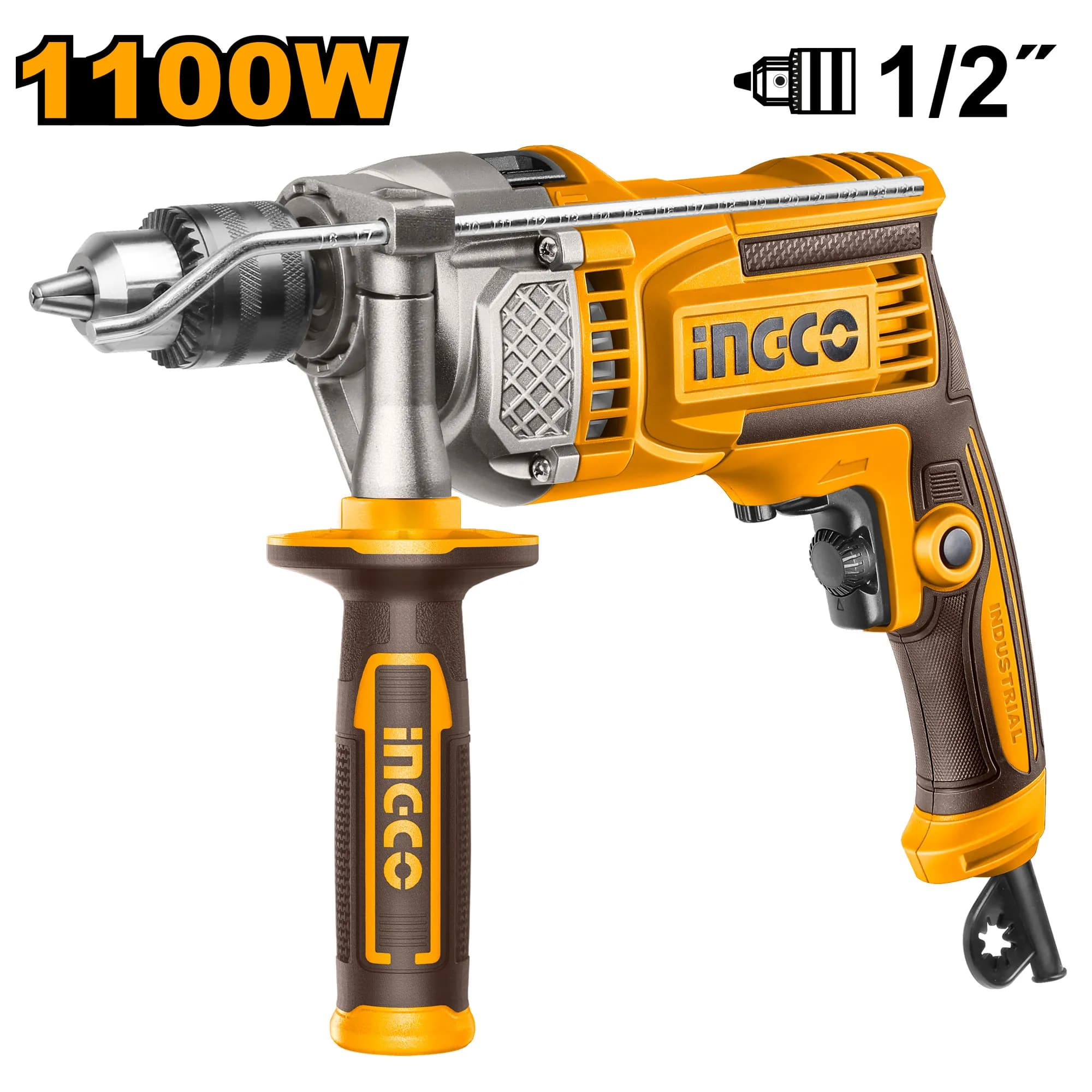 TALADRO DE IMPACTO 1/2" 1100W INGCO