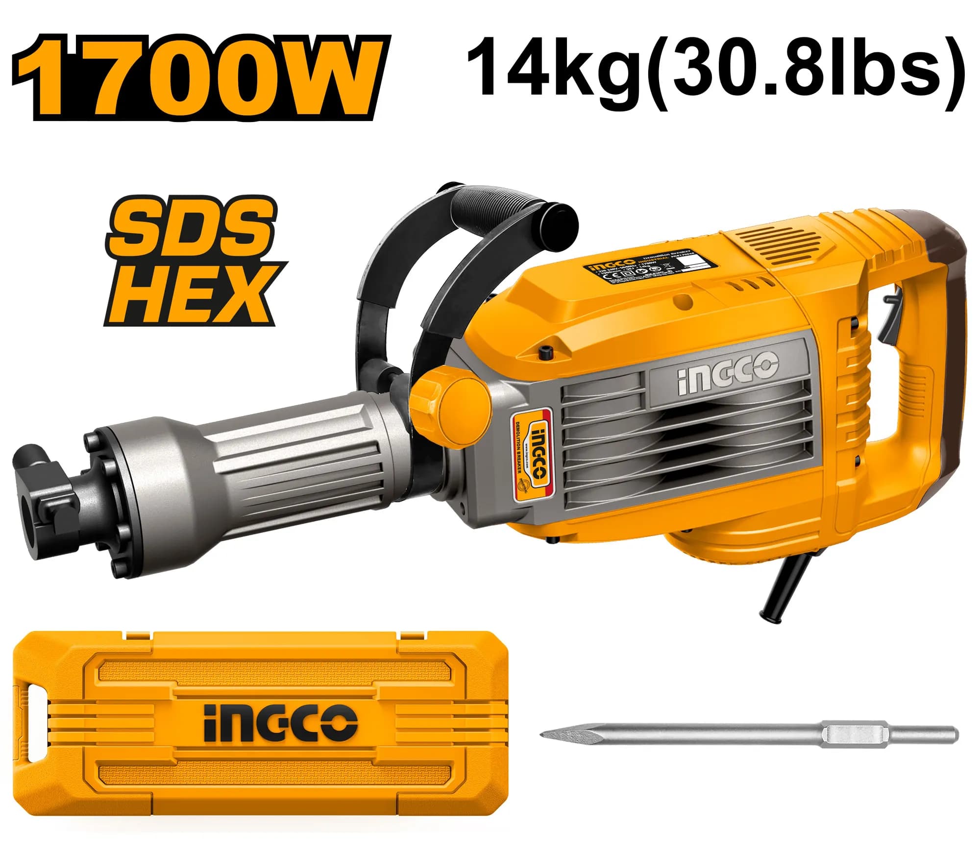 DEMOLEDOR 1700W INGCO.