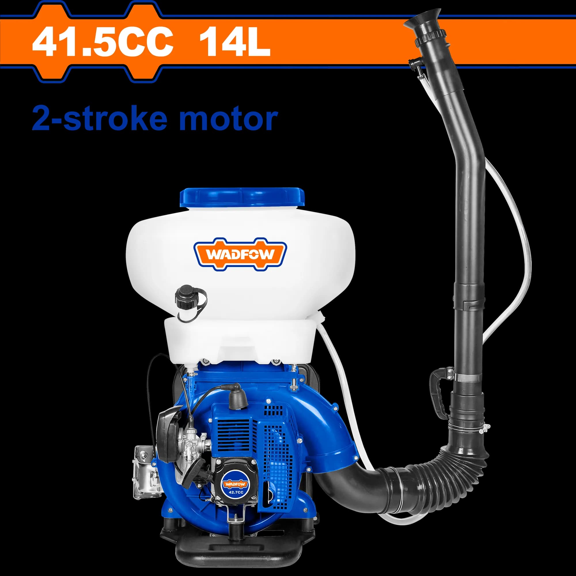 BOMBA FUMIGADORA T/MOCHILA A GASOLINA 41,5CC 14L WADFOW