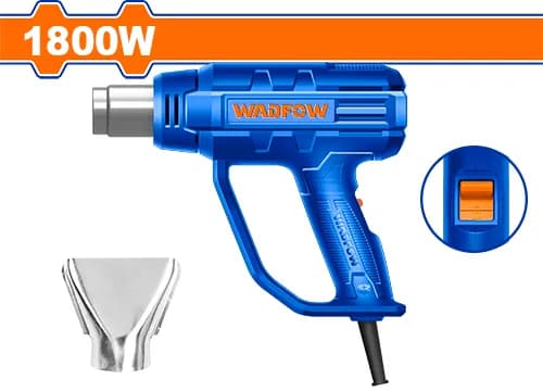 PISTOLA DE CALOR 1800W - 350°C/550°C/ 110-120V WADFOW