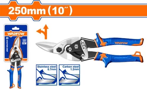 TIJERA DE AVIACION IZQUIERDA 10" PROFESIONAL WADFOW.