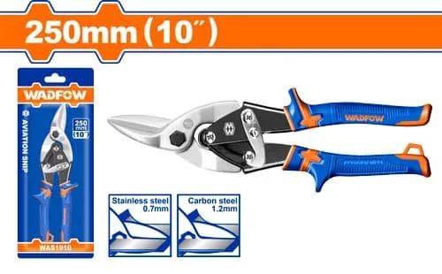 TIJERA DE AVIACION IZQUIERDA 10" PROFESIONAL WADFOW