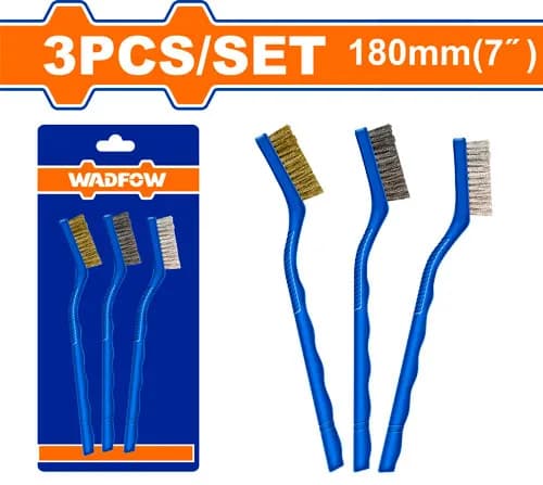 CEPILLO DE ALAMBRE 7" 3PCS WADFOW