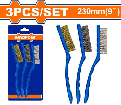 CEPILLOS DE ALAMBRE 9"" 3PCS WADFOW