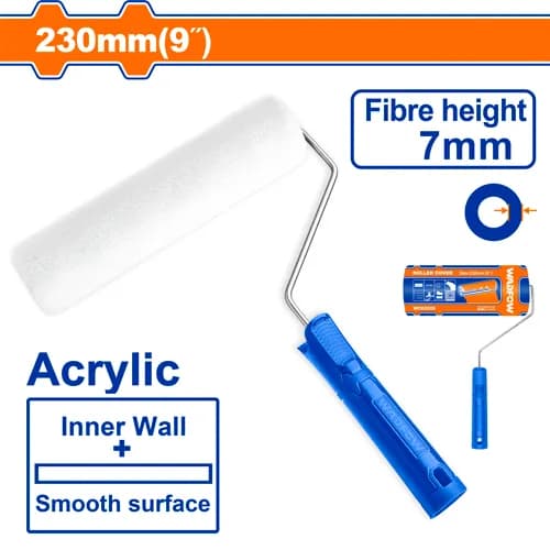 RODILLO PINTURA DE FELPA 9" PARA INTERIOR WADFOW