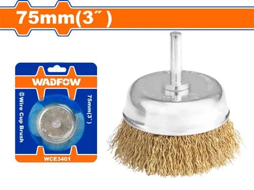 GRATA COPA RIZADA 3"X 1/4" P/TALADRO WADFOW