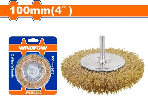 GRATA CIRCULAR RIZADA 4" X 1/4"P/TALADRO WADFOW