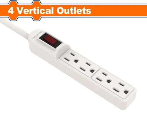 REGLETA ELECTRICA 4 ENTRADAS WADFOW