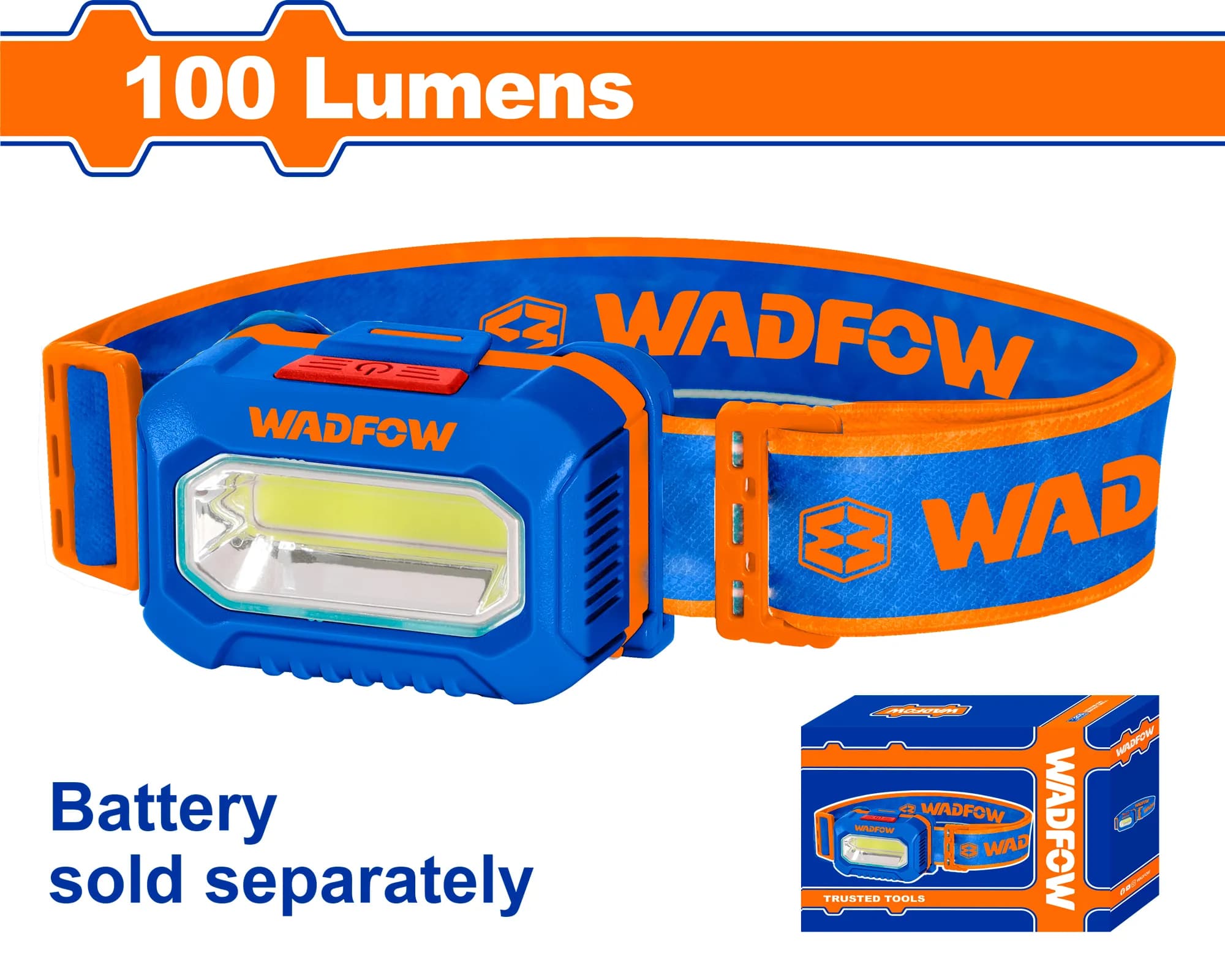 LINTERNA DE CABEZA 100LM INDUSTRIAL WADFOW