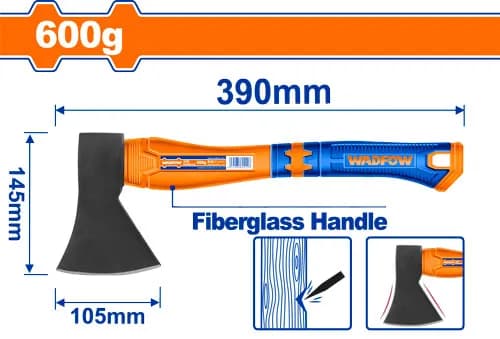 HACHA DE MANO 600G WADFOW