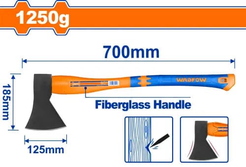 HACHA DE MANO 1250G WADFOW