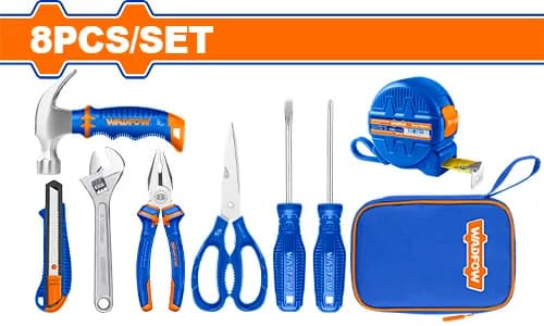 JUEGO DE HERRAMIENTAS MANUALES 8PCS WADFOW