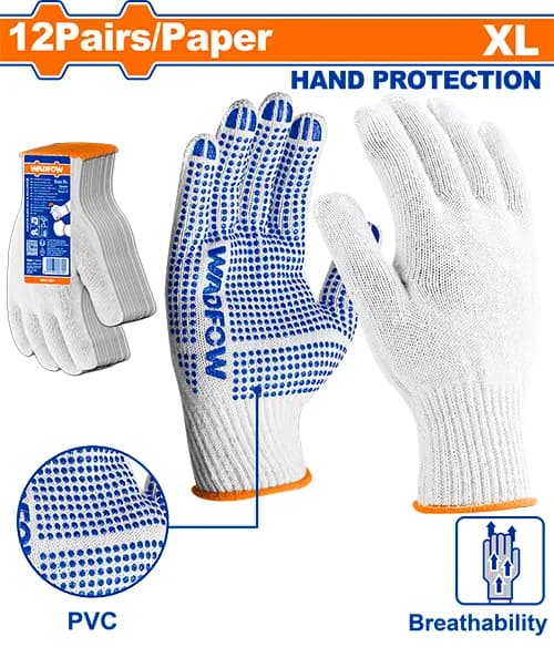 GUANTES DE PUPO Y PVC WADFOW