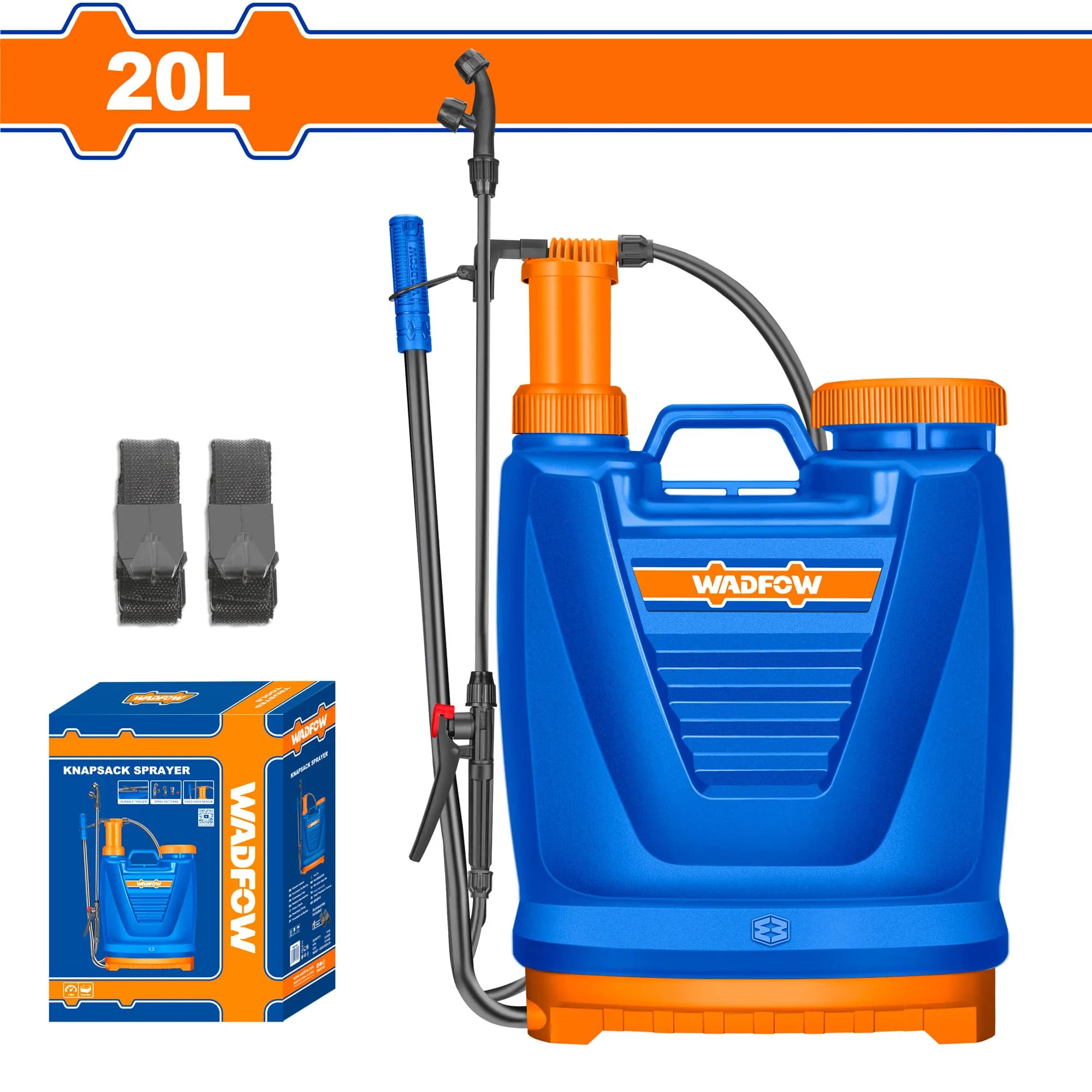 BOMBA FUMIGADORA T/MOCHILA 20L WADFOW