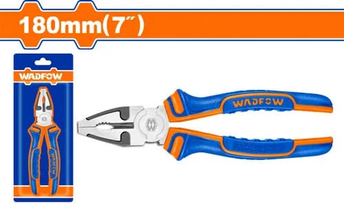 ALICATE DE COMBINACION 7"/180 MM BICOLOR WADFOW