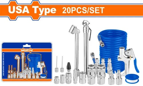 JUEGO DE PISTOLA DE AIRE 20PCS WADFOW