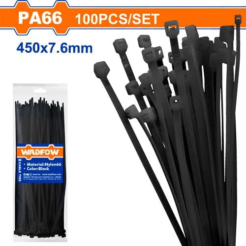 AMARRA PLASTICA NEGRA 450X7,6MM WADFOW