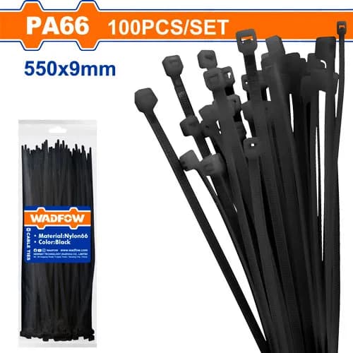 AMARRA PLASTICA NEGRA 550X9MM WADFOW