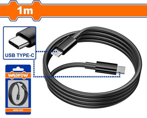 CABLE USB TIPO C-C 1M WADFOW