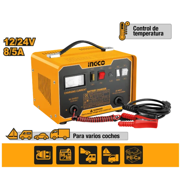 CARGADOR DE BATERÍA 12/24V 28-180A