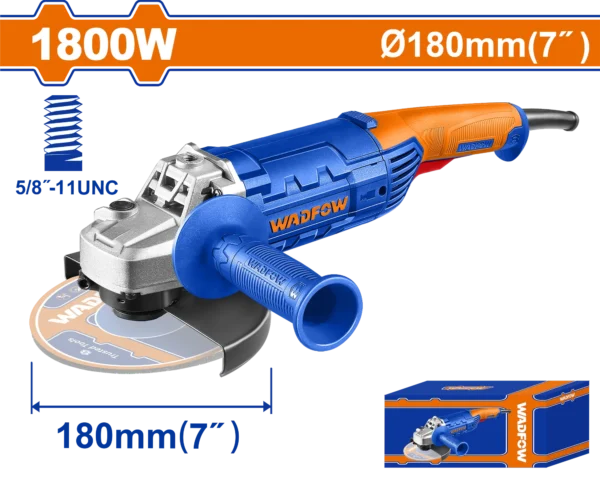 AMOLADORA ANGULAR 7" 1800W WADFOW