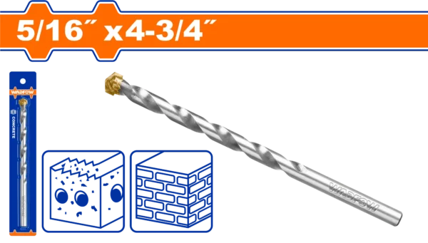 BROCA DE CONCRETO M2 5/16" WADFOW