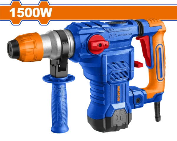 TALADRO ROTOMARTILLO SDS PLUS 1500W WADFOW