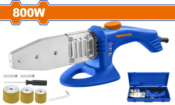 TERMOFUSORA DE TUBOS PVC 800W 110V-120V-20-25-32-WADFOW