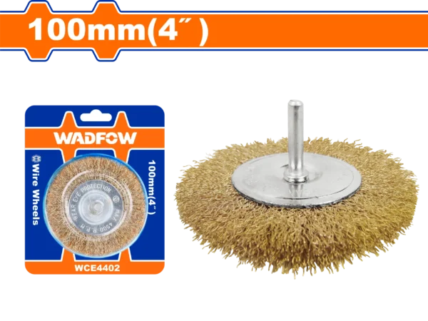 GRATA CIRCULAR RIZADA 4" X 1/4"P/TALADRO