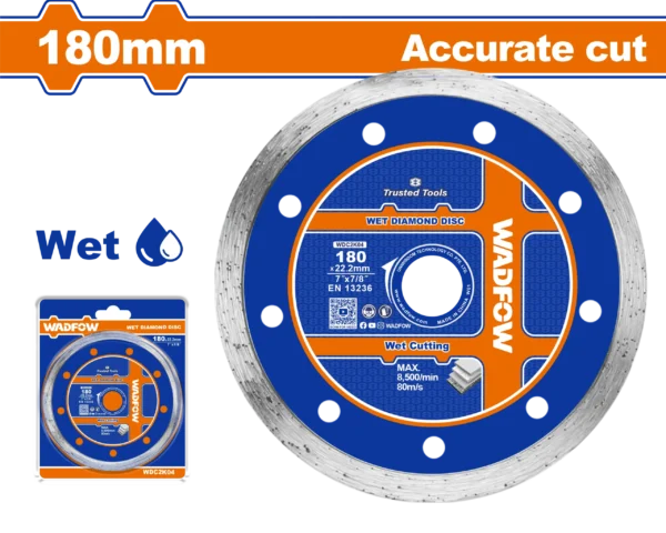 DISCO DIAMANTADO CONTINUO 7"